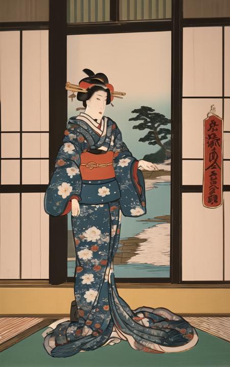 Kunisada Artstyle | LoCon | ownwaifu