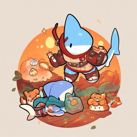 chibi shark