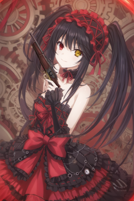 Kurumi Tokisaki/时崎狂三/時崎狂三 for SDXL版本v1.0A (ID: 198117)