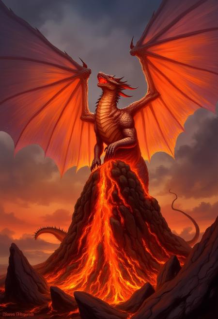 Western Dragon Collection for FLUX - Classic Style