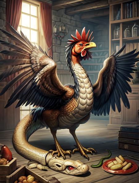 Mythical Creature - Cockatrice