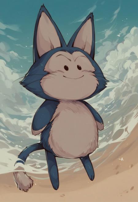 Oolong and Puar of Dragon Ball commision