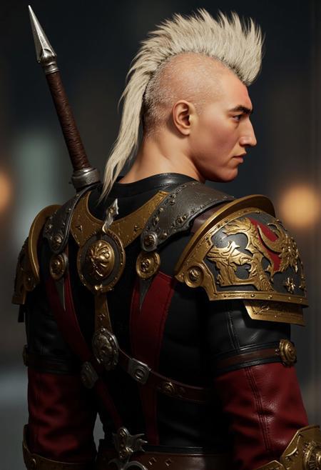 Mohawk Punk Male