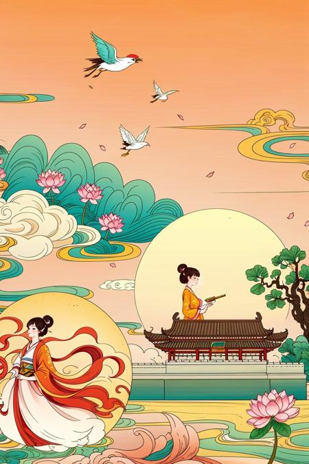 Box series - Ukiyo-e illustration