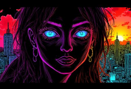 Glowing Drawing