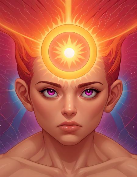 Alex Grey art style (Flux and Pony)