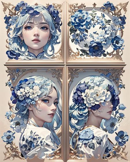 blue-and-white porcelain