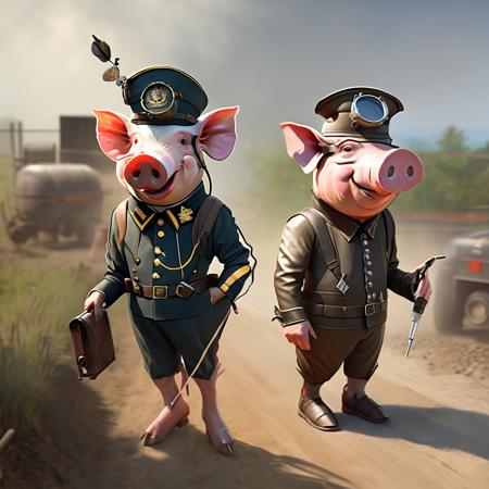 B-LORA Hogs