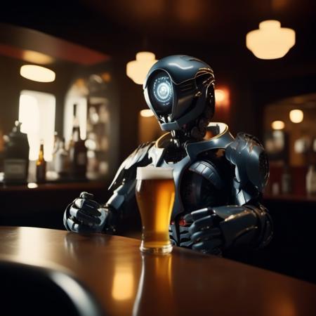 Lost in Space Robot - SDXL