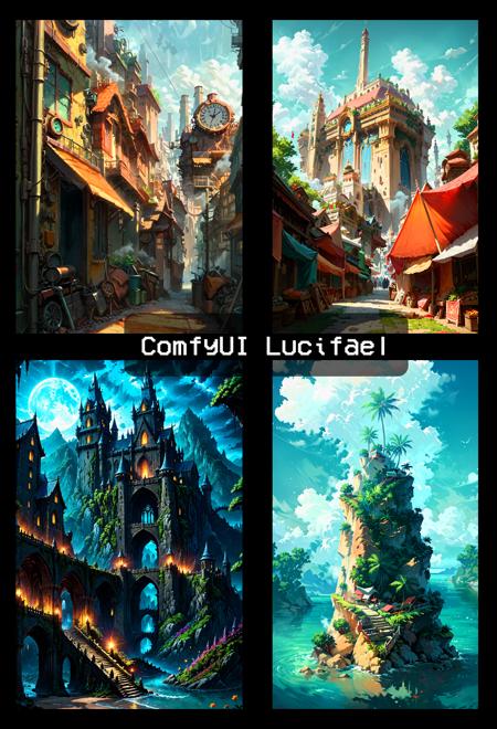 ComfyUI | Lucifael | All in one Workflow | SDXL/Pony | Veteran/Beginner Friendly! + Tutorial | LORA | Upscaler | FaceDetailer | FaceID | ControlNet版本v2.0 FaceID + Files (ID: 501989)