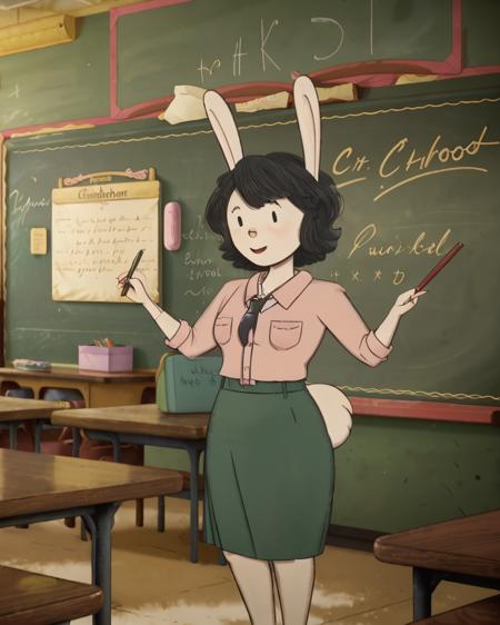 Ranger Rabbit (Elinor Wonders Why) LoRA for SD 1.5 (_r4b_)