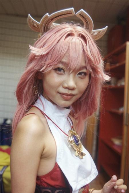Taiwanese Anonymous Cosplayer - Yae Miko  from Genshin Impact