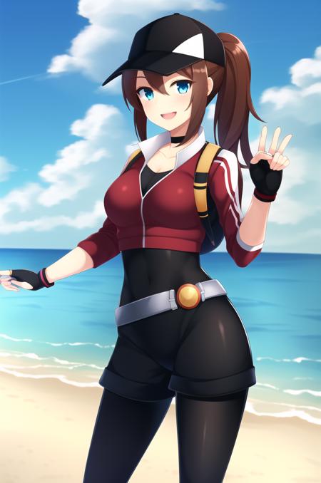 Pokemon Go - Female Trainer (Red) [COMMISSION]