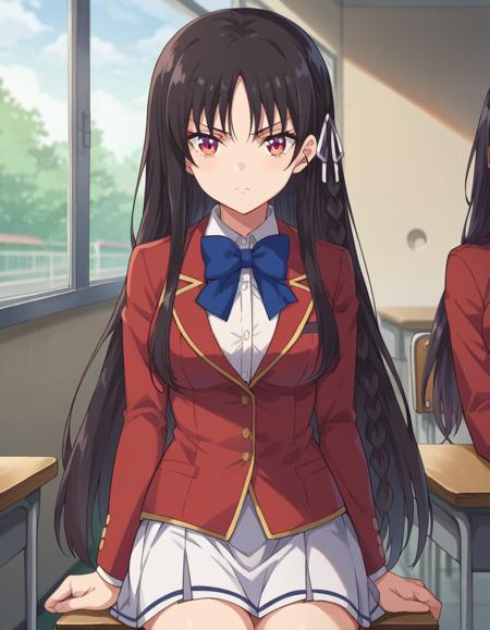 Suzune Horikita (堀北 鈴音) - Classroom of the Elite (ようこそ実力至上主義の教室へ)版本anime s2s3/booru (ID: 397906)