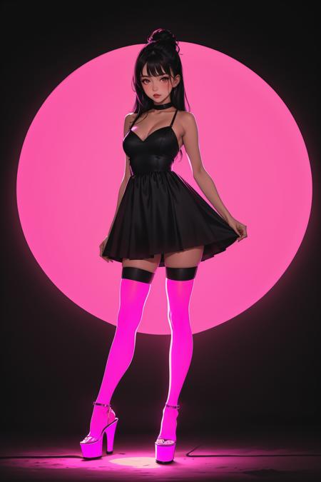 Luke's Neon Clothing and Accessories (Illustrious + Flux + Pony + 1.5 + XL)版本SD 1.5 v3 (ID: 490764)