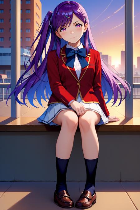Masumi Kamuro/神室 真澄 (Classroom of the Elite) SDXL LoRA [Pony Diffusion]