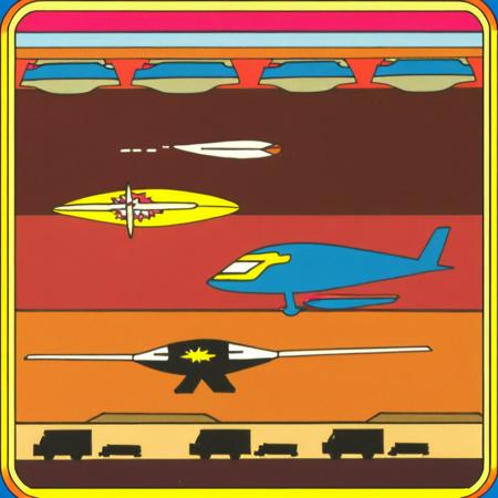 Activision for Atari 2600 Style (Early Flat) [PONY XL] by UOC