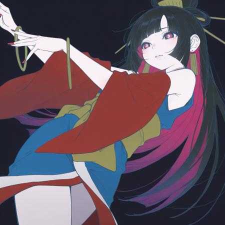 OC girl from tuki.『ひゅるりらぱっぱ』by 十八番茶 mado [Illustrious/NAI, Pony XL] HYURURIRAPAPPA