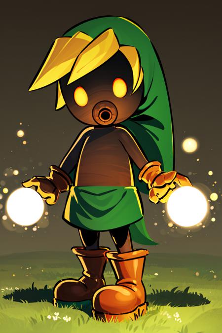 Deku Link (The Legend Of Zelda: Majora’s Mask)  [Pony & SD1.5]