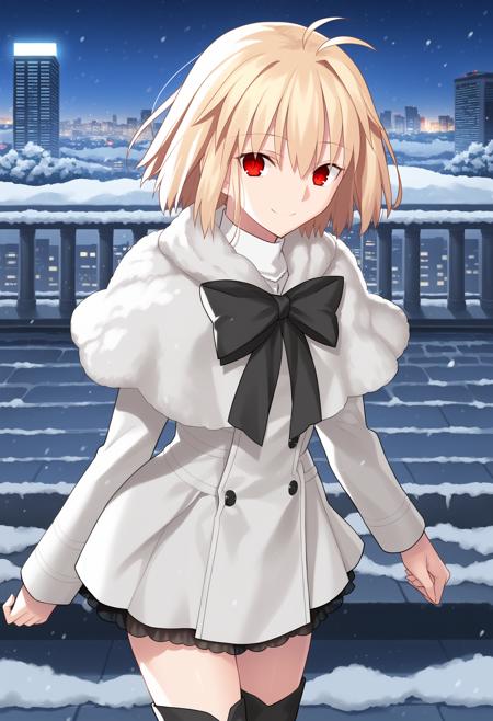Arcueid Brunestud - Tsukihime Remake (A Piece of Blue Glass Moon) - アルクェイド・ブリュンスタッド - 月姫 - (Illustrious + Pony)