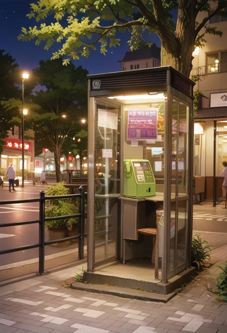 日本の公衆電話 Japanese public phone PONY