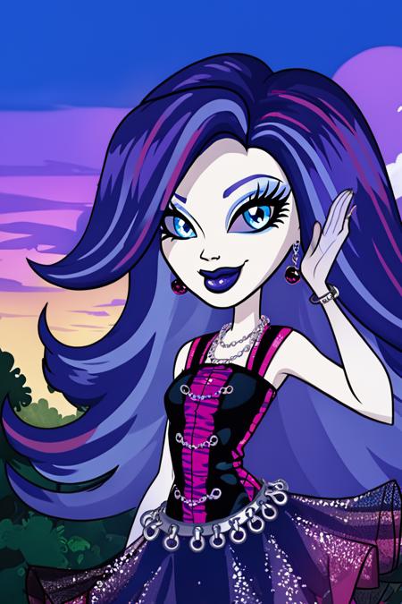 Spectra Vondergeist  (Monster High) [Pony & SD1.5]
