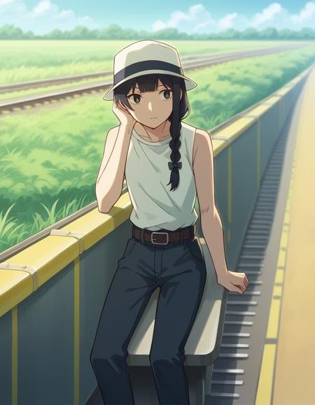 Anzu Hanashiro (花城 あんず) - The Tunnel to Summer, the Exit of Goodbyes (夏へのトンネル, さよならの出口)