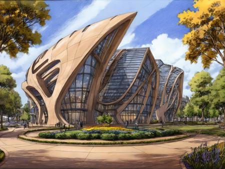 JJ's Drawing- Architecture Sketch
