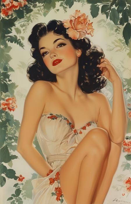 style of Alberto Vargas [SDXL] 208