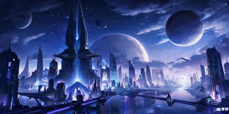 坛儿_科幻场景大模型 science fiction background版本v1.0 (ID: 397987)