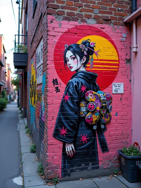 Neon Graffiti FLUX