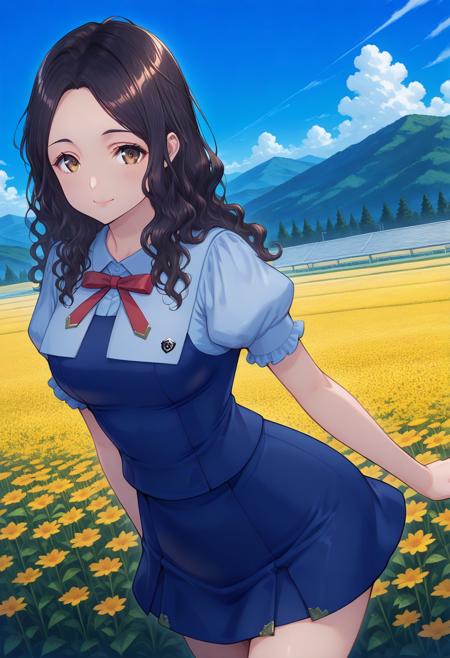 元木早苗 illustrious版 (鳴神学園七不思議) / Motoki Sanae (Narukami Gakuen Seven Wonders)版本v1.0 (ID: 1069008)