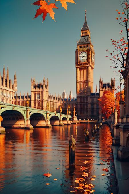 Big Ben Clock Tower (Palace of Westminster in London, England)