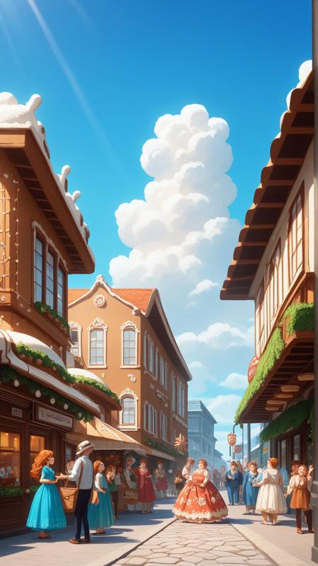 ??Gingerbread World Morph - Christmas / Xmas event [PDXL]??