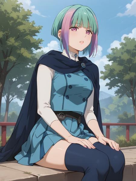 Cyan Bluestar ( Metallic Rouge ) ( 2 Outfits)
