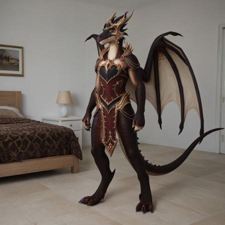 Scalecommander Emberthal (Warcraft) [PonyXL]