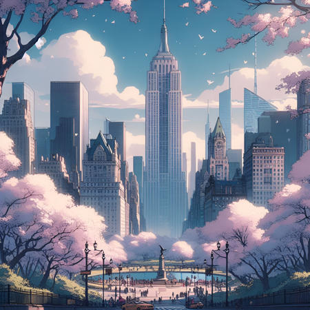 New York City, Empire State Building (Cityscape)
