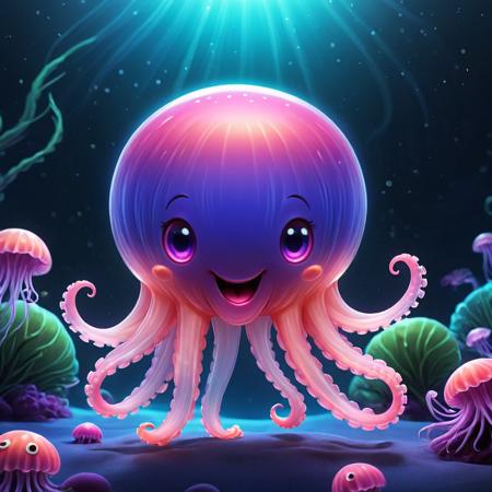 Smiling Jellyfish & Friends - XL Series