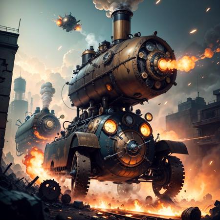 SteampunkAI [10MB] LoRA extraction