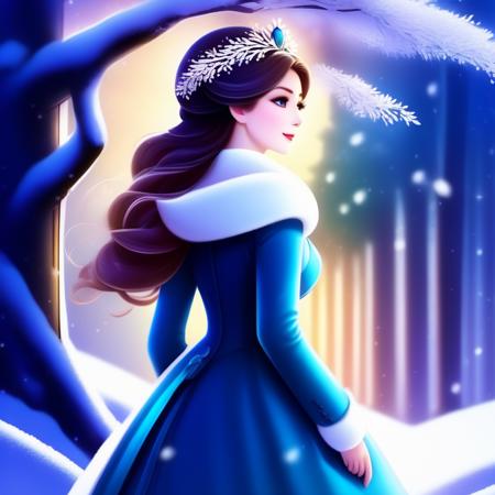 SDXL Snow Princess Lora