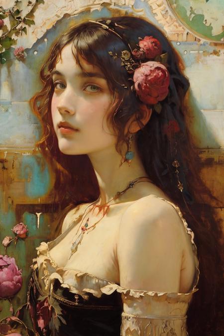 style of Jean-Joseph Benjamin-Constant 346