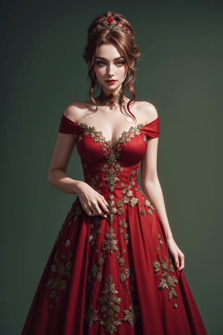 Holiday Theme - Red/Green/Gold Color Palette版本v1.0 (ID: 1176003)