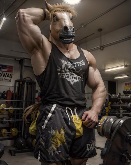 Creepy Horse Head