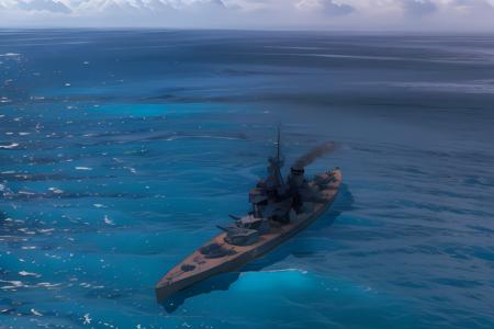 HMS King George V Battleship