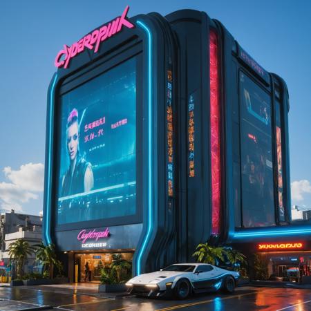 JJ's Building style - Cyberpunk