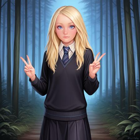 Luna Lovegood [ Harry Potter ] [ PXL / illustrious ] by Leaf