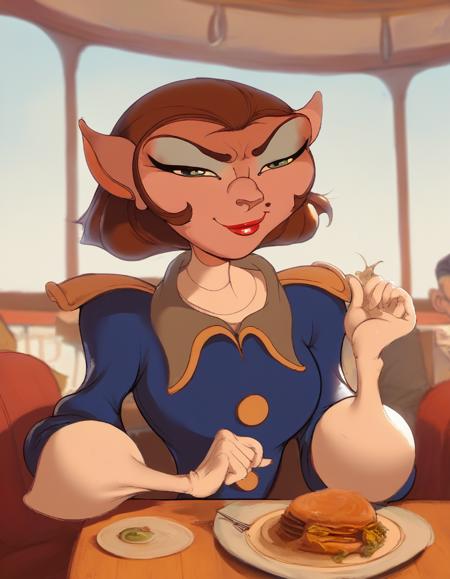 Captain Amelia -Treasure Planet - PonyXL