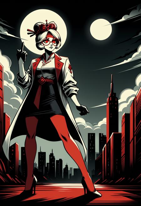Lunar Noir Style - Lora Flux | Pony