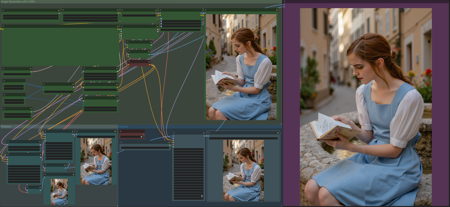 Flux LoRA Workflow with Finetune/Upscale
