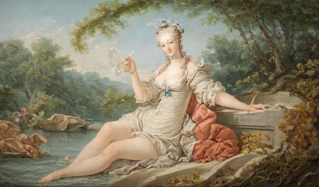 Rococo Paintings style by Fragonard